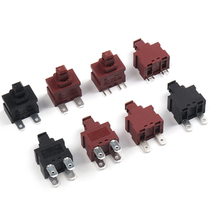 KAN-L5 Power Lock <strong>Switch</strong> Push Button Locking <strong>Switch</strong> 7.5A 250V AC 2P 4 Pin on OFF T125 for Water Heater Vacuum Cleaner - Product Image 4