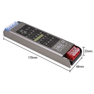 12V 24V 1a 2a 3a 4a 5a 6a Fuente de alimentación Adaptador de CA a CC para tira LED 220V Voltaje de entrada 200W Rango de potencia de salida - Product Image 3
