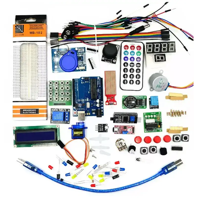 C생산 R3 개발 보드 RFID 업그레이드 소개 학습 키트 스테퍼 모터 학습 키트