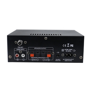 AK45 80w家用数字放大器音频低音音频功率BT放大器Hifi调频音乐低音炮扬声器USB标清麦克风输入 - Product Image 5