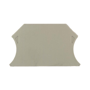 Weidmuller Wap 2.5-10ปลายแผ่นยึด PA66สีเบจสำหรับ W เทอร์มินัลบล็อกชุด1050000000ติดตั้งง่าย - Product Image 4