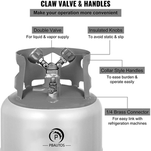 <span class=keywords><strong>P</strong></span> bpa UTOS HVAC soğutucu gaz kurtarma silindir/tankı R22 R134a R410a klima servis tankı