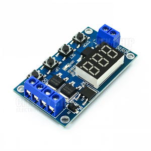 DC 12V 24V Dual MOS LED Digitales Zeit verzögerung relais Trigger zyklus Timer Verzögerung schalter Leiterplatte Timing-Steuer modul DIY - Product Image 1