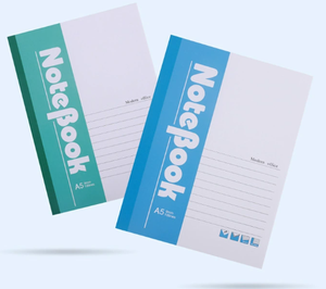 Bloc de notas engrosado de tamaño A5 con cubierta de papel para actas de reuniones de oficina y grabación de diario - Product Image 5