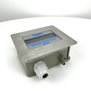TEREN Flush Mounting Digital Manometer Differential Pressure Monitor Detector 0-1000pa - Product Image 1