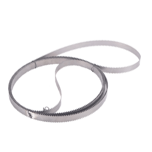 V kenar çift taraflı dişli şerit testere bıçağı 7300 üçgen düz diş kesme köpük kaya yünü testere bıçağı - Product Image 6