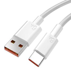 Toptan 1M 66W USB C TPE hızlı şarj kablosu 6A tipi C şarj Bold USB a tipi C kulaklık için telefon bilgisayar için veri kablosu - Product Image 1