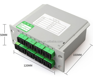 ホットPLCプラグインタイプ1/2 1/4 1/8 1/161/32スプリッタースプリッター光ファイバー接続スプリッターSC/UPC SC/APC - Product Image 6