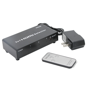 HDMI 3 en 1 Out Full HD 1080P Switcher 3*1 Soporte IR Control remoto Selector de interruptor HDMI con indicador - Product Image 5