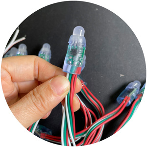 DC5V DC24Vフルカラー弾丸マジックRGBプログラミング屋外クリスマス12mm WS2811 LEDピクセルIP68デジタルRGB LEDピクセルライト - Product Image 2