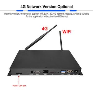 Маленький Rk3588 Smart Tv Box Android 11/12 Digital Signage Объявления видео медиаплеер с функциями Cms