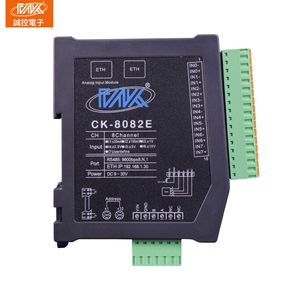 Módulo de adquisición de entrada analógica RS485 Ethernet remoto de alta precisión de 8 canales 4-20mA con entrada digital de red EtherCAT - Product Image 1