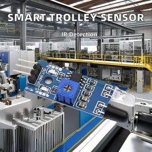 Infrared Distance Motion &amp; Position <strong>Sensors</strong> with Obstacle Avoidance &amp; Line Recognition Features - Product Image 2