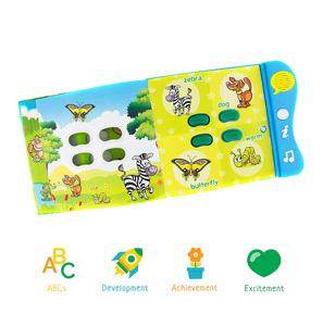 Custom Publishers in China Animal Board <strong>Book</strong> Sounds and Music Melodies Light-up Buttons <strong>Book</strong> for Children - Product Image 2