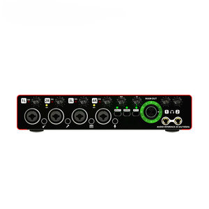 MD44 Professional Usb Sound Card 24Bit 192Khz <strong>Audio</strong> Interface for Studio Recording Computer Live Broadcast - Product Image 2