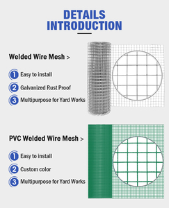 Malla de alambre hexagonal galvanizada de alta calidad para jaulas de conejos de pollo, protección de paneles solares y valla de seguridad antiescalada - Product Image 2