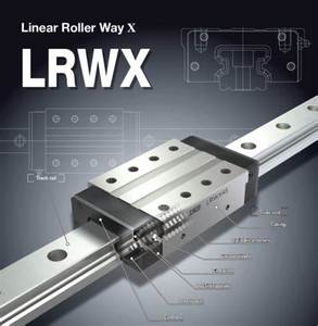 JAPÃO IKO <span class=keywords><strong>Linear</strong></span> Rolo Maneira Super X LRWX25 LRWX35 LRWX45 LRWX55 LRWX75 CNC Tipo de rolo Movimento <span class=keywords><strong>Linear</strong></span> Guias de rolamento Trilho