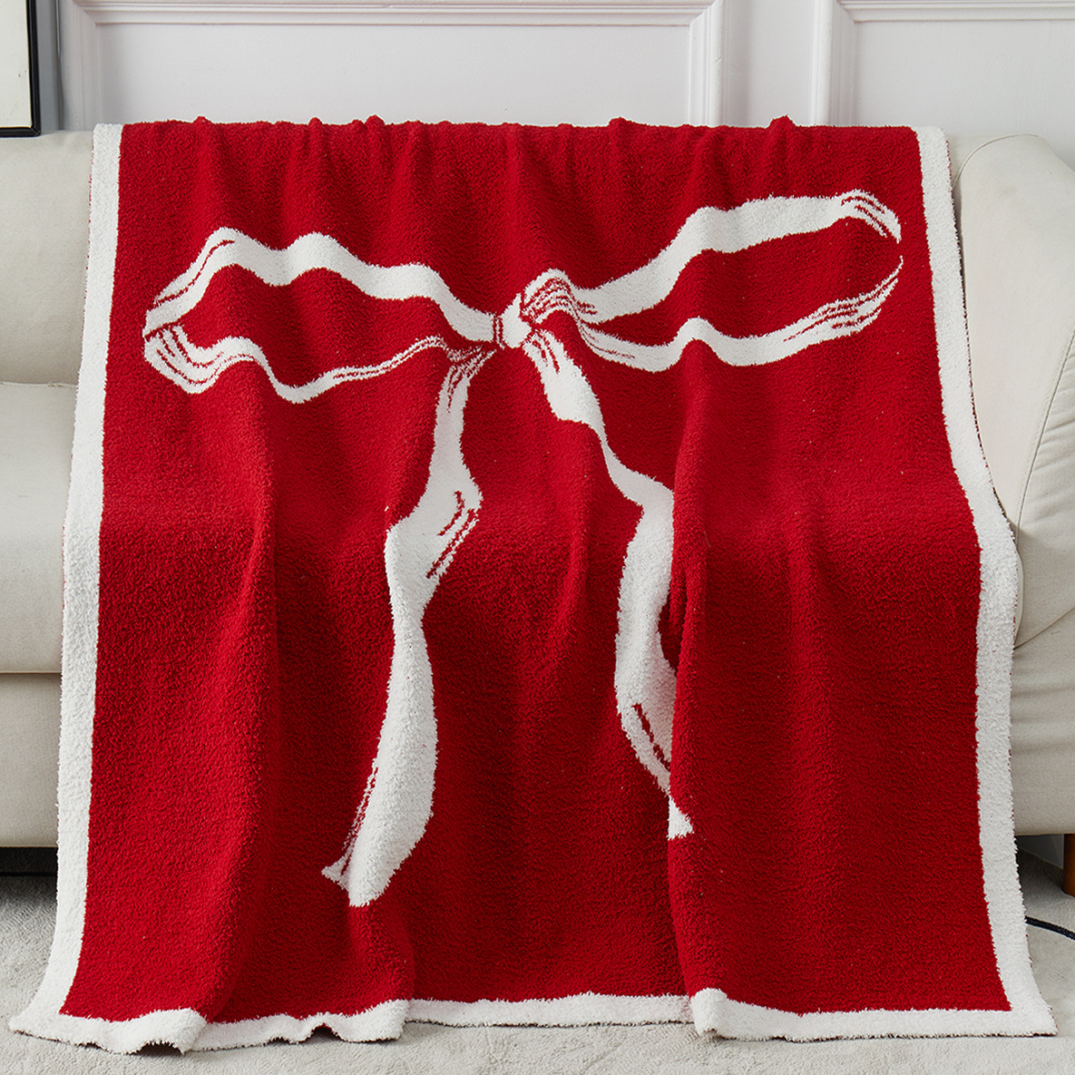Big bow-red
