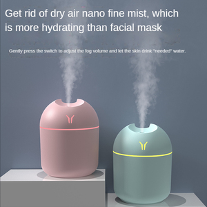 Hochwertiger tragbarer Luftbe feuchter mit kleinem Nachtlicht Cool Mist Aroma therapie ätherisches Öl Luft Diffusor Mini Luftbe feuchter