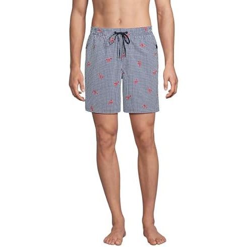 Navy CheckRed Lobsters