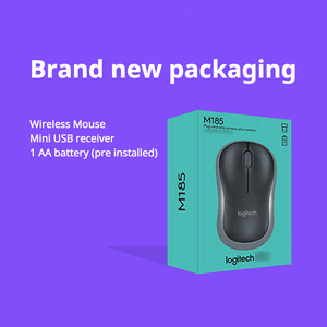 2024 Logitech M185 2.4GHz şarj edilebilir oyun fareler sessiz kablosuz oyun fare Mini - Product Image 6