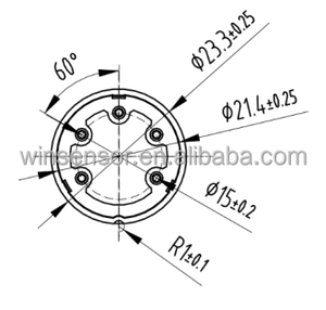 ZI01 PID VOCガスセンサーモジュールUARTおよびアナログ電圧出力付き大気質モニタリング - Product Image 4