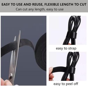 P-typ haken schleife kabelbinder nylon riemen verschlüsse für handy usb daten draht und ladegerät ohr telefon - Product Image 2