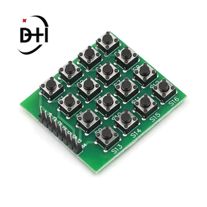 8pin 4x4 <strong>4</strong>*<strong>4</strong> Matrix 16 Keys Button Keypad Keyboard Breadboard Module MCU for <strong>arduino</strong> Diy Kit - Product Image 4