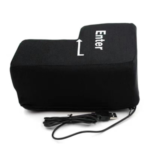 Tecla de ventilación USB grande, almohada de descompresión suave con botón de ordenador, botón de retorno para oficina, alivio del estrés - Product Image 5