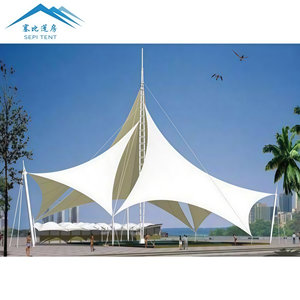 Sepi không thấm nước pvdf PTFE ngoài trời mái căng bóng kéo màng cấu trúc - Product Image 1