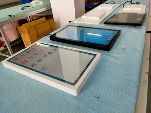 Pantalla de publicidad plana para sistema operativo android, accesorio de pared con señal digital lcd de 15,6 pulgadas para elevador - Product Image 3