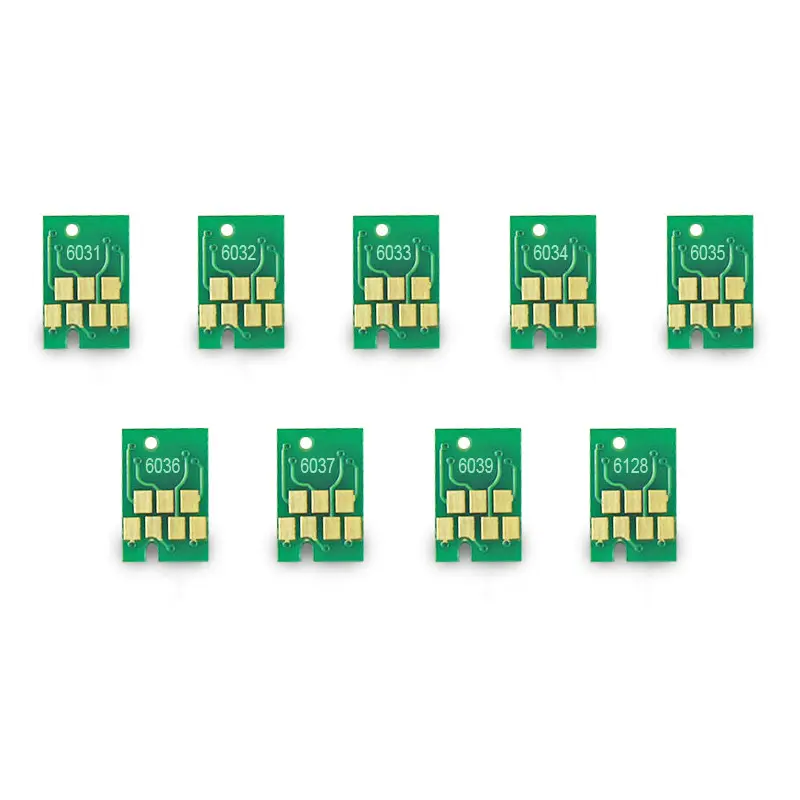 OCBESTJET T6041-T6049 Permanent Auto Reset Patrone Chips für Epson 7880 9880 Drucker