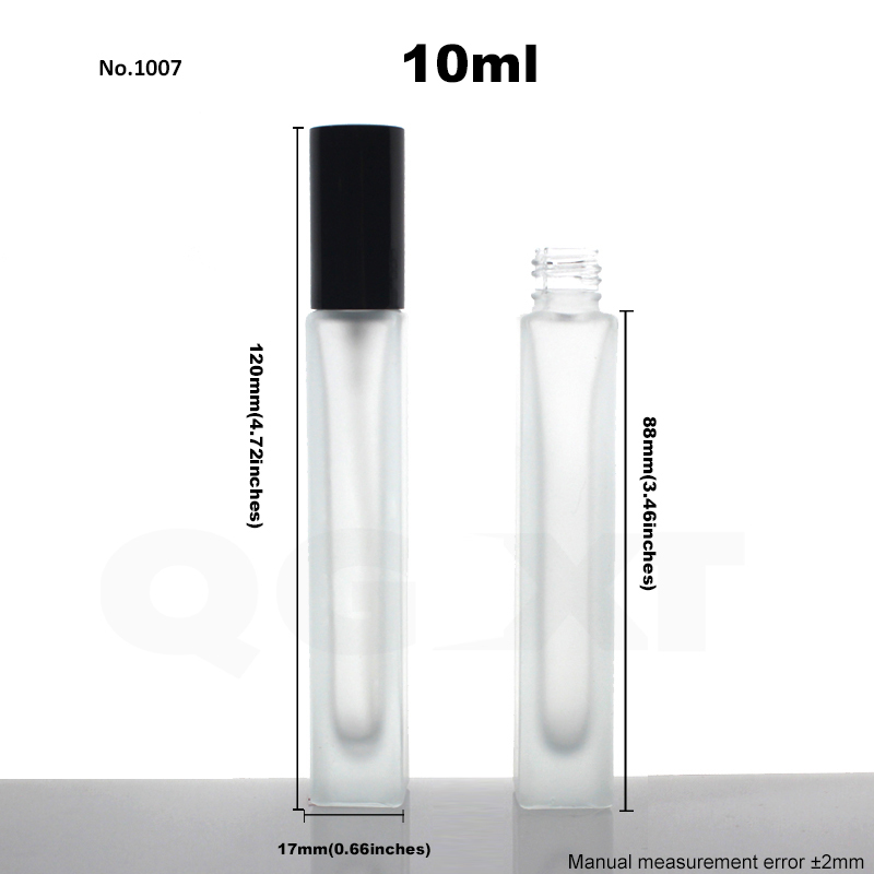 No.1007 10ml perfume bottle+spray+cap