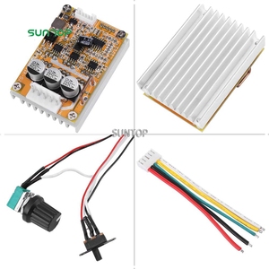 Kablo fırçasız Motor kontrol cihazı modülü ile 350 5V-36V fırçasız Motor kontrol cihazı W DC sürücü panosu BLDC PWM kontrol panosu - Product Image 6