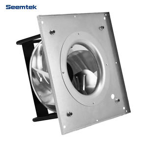 Seemtek独特设计铝叶轮310毫米230伏带支架的后向离心风机 - Product Image 2