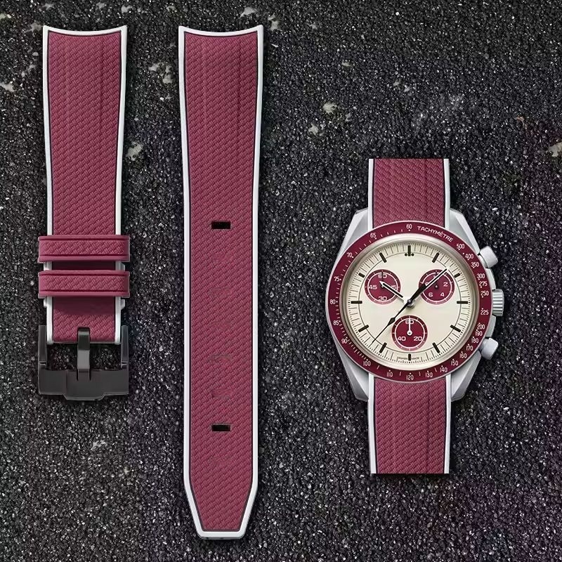 Red grey-black