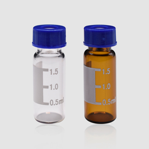 แก้วใสที่มีฉลากห้องปฏิบัติการทดสอบ2มิลลิลิตร GC Vial HPLC - Product Image 3