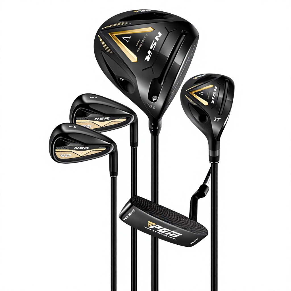 Black R-grade carbon fiber 5-piece telescoping ball bag
