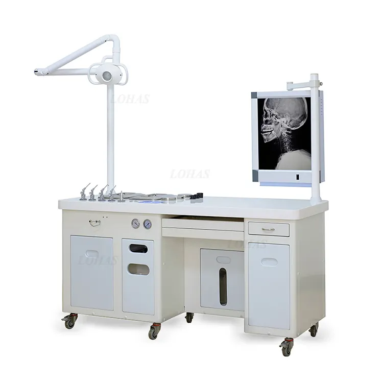 LHSY01 Cheap Workstation ENT Treatment Diagnostic Table ENT Examination Unit