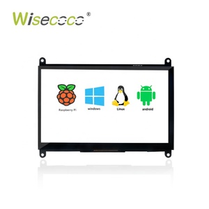 Monitor Lcd schermo Raspberry Pi da 7 pollici 1024*600 pannello Ips Lcd Touch capacitivo Ips Display da 7 "per Raspberry Pi 4b 3b