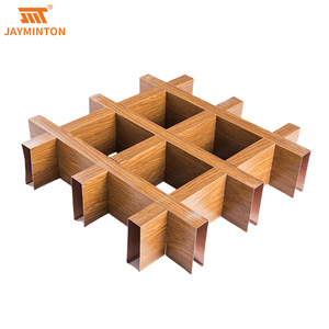 Custom Modern Design Open Cell Aluminum Suspended <strong>Ceiling</strong> <strong>Grid</strong> Fireproof Heat Insulation Sound-Absorbing Metal <strong>Ceiling</strong> - Product Image 6