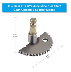 Hoàn Chỉnh Kick Bắt Đầu <span class=keywords><strong>Kit</strong></span> Cho 50cc <span class=keywords><strong>Gy6</strong></span> 139qmb Scooter ATV Sắt Bánh Răng Trục Mùa Xuân Pinion - Product Image 4