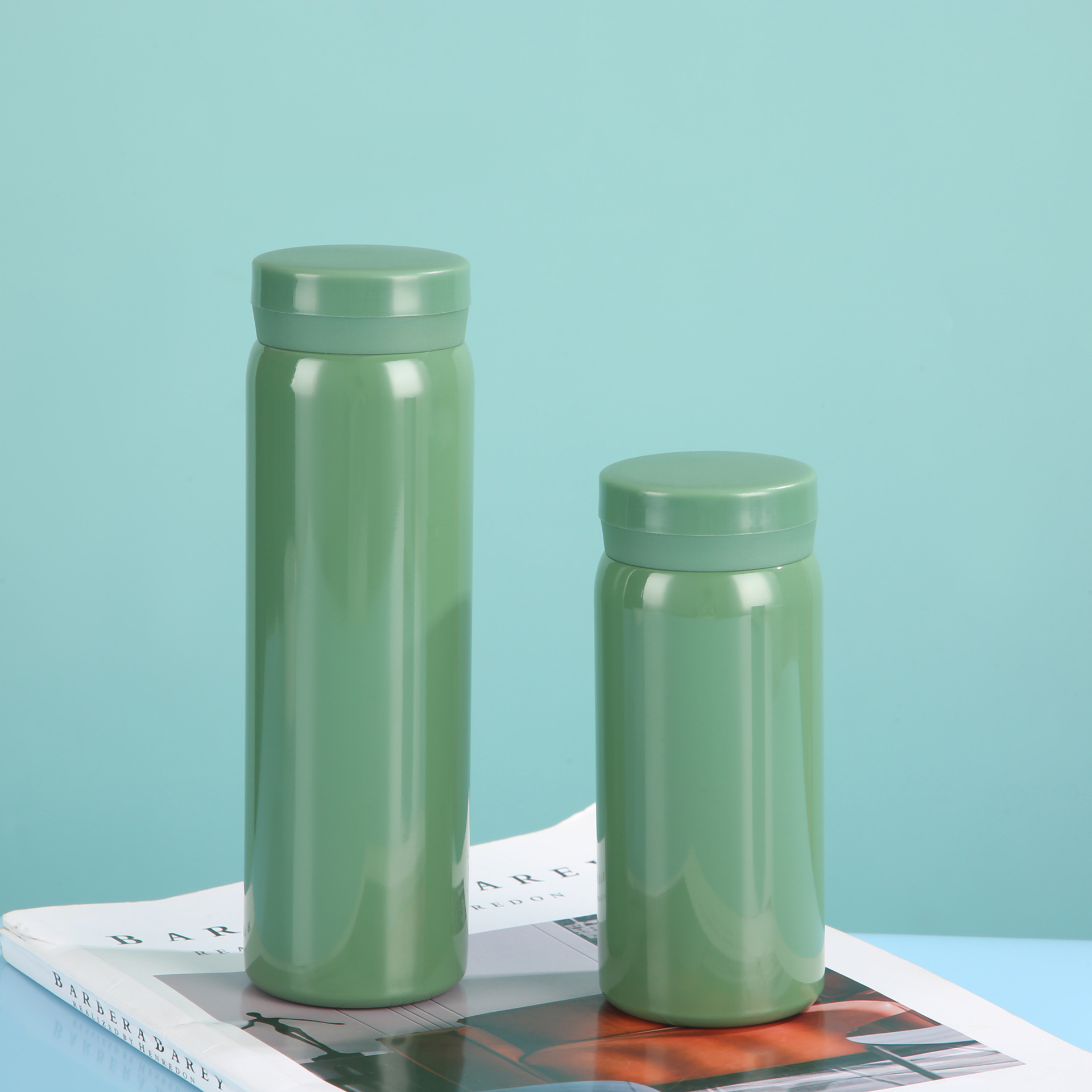 Ink jade green-pocket cup