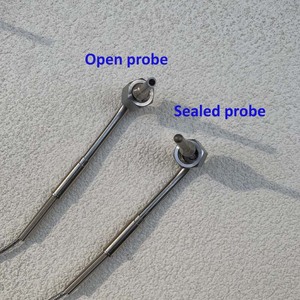 Hoch temperatur <span class=keywords><strong>sensor</strong></span> EGT K Typ Thermo element versiegelt Radian 100 ° 90 ° Sonden stange OMG-Stecker M12x1, 5 Muttern 6,6mm Loch - Product Image 2