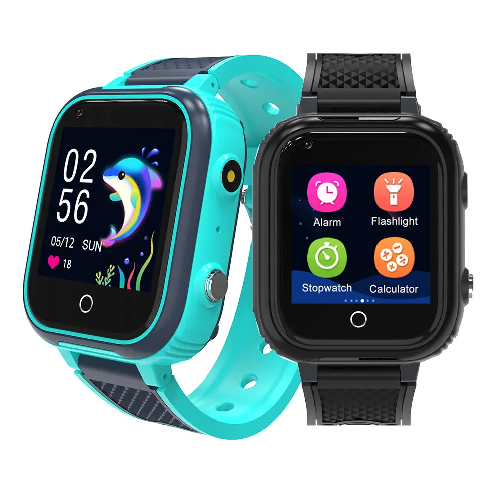 Kinder GPS WIFI Video anruf SOS Telefon IP67 Wasserdichte Kinder Smartwatch Kamera Tracker GPS Standort Uhr A10 Smart Watch