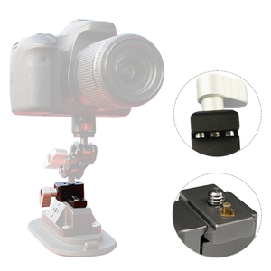 Hızlı yayın kelepçe DSLR monitör dağı NATO ray kelepçesi alan monitörü kamera Rig Cge ekipmanları kamera aksesuarları için braketi - Product Image 4