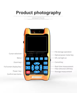 1310/1550nm 24/22dB 60km cầm tay thông minh mini Pro đa chức năng OTDR với bản đồ sự kiện tương tự như exfo OTDR iolm - Product Image 5