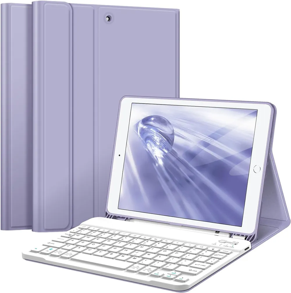 2024 Nieuwe Tablet Toetsenbord Lederen Case Tpu Soft Split Magnetische Bluetooth Toetsenbord Case Voor Ipad Air 10.9 Inch Toetsenbord Case