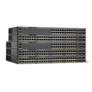 สวิตช์เครือข่าย POE 24พอร์ต2960X WS-C2960X-24PS-L ตัวเร่งปฏิกิริยา2960-X ของซิสโก้ - Product Image 4