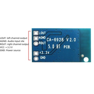 Modulo Audio Bluetooth CA-6928 5.0Bt scheda Bluetooth 5V piccolo Chip piccolo Volume modulo Stereo Bluetooth - Product Image 4